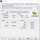 CPU-Z : Graphiques Nividia