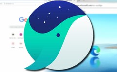 Whale est là pour faire passer la navigation web à la vitesse supérieure (Source de l&#039;image : Naver, Google, Microsoft - édité)