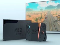Nintendo Switch 2 en mode docked (Source d'image : capture d'écran, Nintendo of America YouTube)