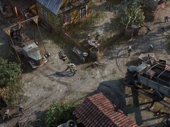 Une image montrant un combat dans War Mongrels, actuellement à -78 % sur Steam.