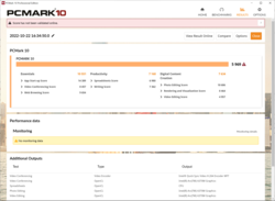 Résultat de PCMark 10