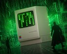 Le Shargeek Retro 67 a un design Macintosh des années 80 avec des éléments inspirés de The Matrix. (Image source : Shargeek)