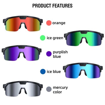 Différentes options de couleurs sont disponibles