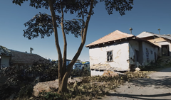 Sfeir a importé dans UE5 un scan 3D d'une ville rurale des Balkans afin d'exploiter les solutions d'éclairage et de géométrie du moteur (Image Source : Melhem Sfeir)