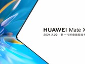 Le nouveau teaser de lancement du Mate X2. (Source : Weibo)