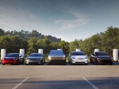 Une collection de véhicules électriques Tesla (Source : Tesla)