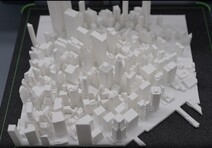 Modèle imprimé de Manhattan (Image Source : AnkerMake)