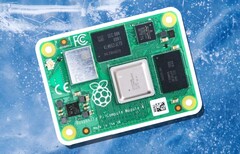 Le nouveau CM4 peut fonctionner dans des conditions très froides. (Source de l&#039;image : Raspberry Pi et Canva - modifications)