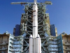 La Longue Marche 2D chinoise lance la première constellation &quot;Star Computing&quot;, plaçant en orbite 12 satellites dotés de fonctions d&#039;intelligence artificielle (Image source : CNSA)