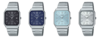 De gauche à droite : les montres Casio MTP-B185D-1AV, MTP-B185D-2A1V, MTP-B185D-2A2V et MTP-B185D-7AV. (Source de l'image : Casio, édité)