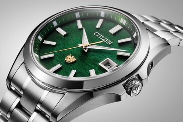 Citizen-AQ4093-56W gros plan de l'angle latéral