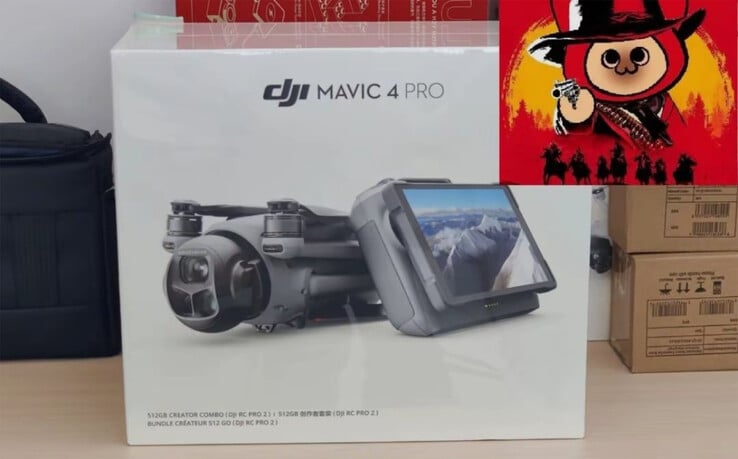 L'emballage du RC Pro 2 avec le Mavic 4 Pro Creator Combo a également fait l'objet d'une fuite en ligne. (Source de l'image : via D2Help)