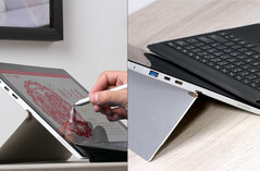 Le VBook 2023 s'appuie sur un processeur Intel Alder Lake de 28. (Image source : One-netbook)