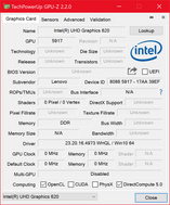 Lenovo Yoga 730 - GPU-Z.