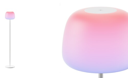 Lampadaire lanterne Govee avec abat-jour en silicone illustré