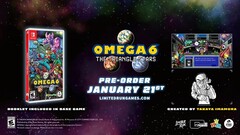 Les copies physiques d&#039;Omega 6 The Triangle Stars sont disponibles en pré-commande (Image source : Limited Run Games)