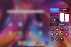 Xiaomi Pad 7 : Centre de contrôle