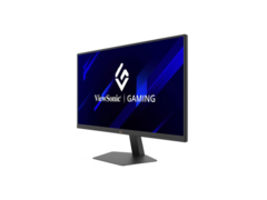 Pour le Viewsonic VX25G26-4 (photo), la couverture des couleurs est indiquée à environ 100 % sRGB et environ 91 % DCI-P3. (Source de l&#039;image : Display Specifications)