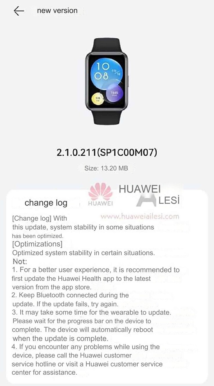 (Image source : Huawei Ailesi via Google Translate)