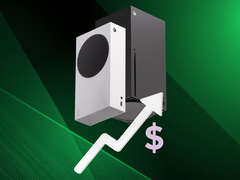Affichage d'une bannière annonçant la hausse du prix de la console Xbox