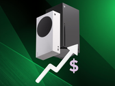 Affichage d'une bannière annonçant la hausse du prix de la console Xbox
