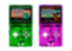 Anbernic étendra bientôt son offre RG35XX SP à sept couleurs. (Source de l'image : Anbernic via Retro Dodo - édité)