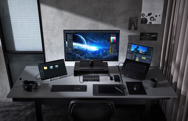 La station d'accueil Asus Master Thunderbolt 5 peut prendre en charge deux moniteurs 8K à 60 Hz. (Source de l'image : Asus)