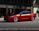 La Model 3 refresh a déjà été listée avec une caméra frontale sur le site officiel. (Source de l'image : Tesla)