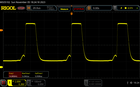 Scintillement PWM (luminosité de 50 %)