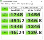 MSI PS63 Modern 8SC - CrystalDiskMark.