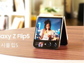 Un rendu conceptuel de ce à quoi pourrait ressembler le Galaxy Z Flip5. (Source de l'image : Technizo Concept)