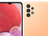 Le Galaxy A13 est disponible en noir, bleu, pêche et blanc. (Image source : Samsung)