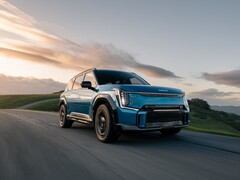 Le SUV Kia EV9 sera disponible en pré-commande aux États-Unis à partir du 16 octobre. (Source de l'image : Kia)