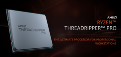 La série Ryzen Threadripper PRO comprend quatre processeurs. (Source de l'image : AMD)
