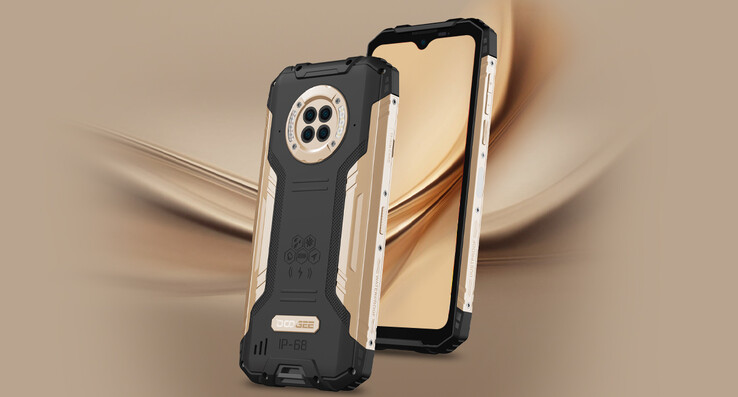 Doogee S96 GT en édition limitée en finition Sunshine Gold (Source : Doogee)