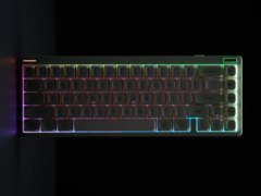 Le nouveau clavier NuPhy Halo 60% (photo) tel qu&#039;il apparaît dans la vidéo de présentation. (Source de l&#039;image)
