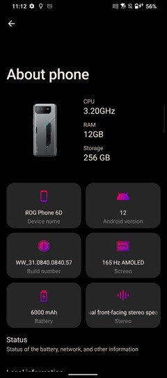 Logiciel Asus ROG Phone 6D