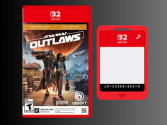 Carte clé de jeu Star Wars Outlaws Switch 2 (Image source : Best Buy, Nintendo of America)