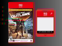 Carte clé de jeu Star Wars Outlaws Switch 2 (Image source : Best Buy, Nintendo of America)