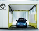 La Fiat 500e sera la première voiture utilisée dans le cadre d'un essai par Stellantis de la solution Ample d'échange de batteries pour véhicules électriques. (Source de l'image : Stellantis)
