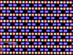 Disposition des sous-pixels