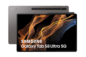 Le rendu marketing de Samsung Galaxy Tab S8 Ultra. (Image source : Samsung via Amazon)