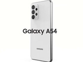 Selon les rumeurs, le Galaxy A54 comporterait quelques améliorations par rapport à l'actuel Galaxy A53. (Image source : Technizo Concept)