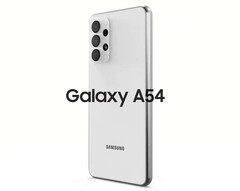 Selon les rumeurs, le Galaxy A54 comporterait quelques améliorations par rapport à l'actuel Galaxy A53. (Image source : Technizo Concept)
