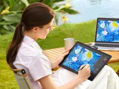 L'écran de dessin XPPen Artist Ultra 14 peut être connecté à un ordinateur portable à l'aide d'un seul port USB-C.