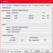 CPU-Z : carte-mère.