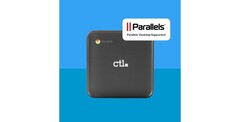 La Chromebox CBx2 avec Parallels. (Source : CTL)