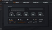 Gigabyte Control Center - dashbord