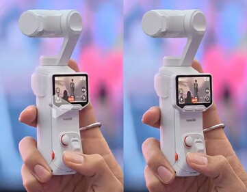 Les images pratiques de l'Insta360 Luna Ultra semblent montrer une option de zoom 6,2x.