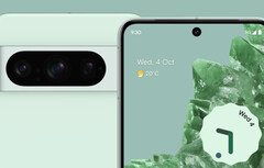 Google est à peu près à un jour de son &quot;fresh drop&quot; Pixel 8 Pro. (Source de l&#039;image : @evleaks - édité)